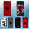 Албания Албанцы Флаг Чехол для телефона Для iPhone 17,16,15,14,13,12,11 ,Pro Max,XS,X,XR,SE,Mini,8,7,Мягкий силиконовый Черный чехол