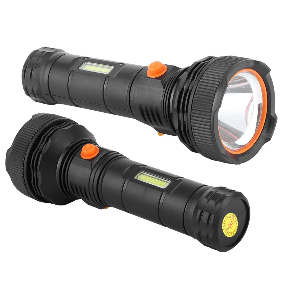 Суперяркий портативный многофункциональный водонепроницаемый фонарик с USB-зарядкой