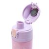 SANRIO Children's Water Bottle 470ml Direct Drinking One-touch Stainless Steel Bottle My Melody Cold Storage Includes Pouch with Shoulder Strap Includ