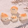 Креативные Собаки Хлеб Пончики Фигурки Миниатюрная Кухня Еда Игрушка Модный Настольный Автомобильный Орнамент DIY Декоративные Аксессуары Подарки