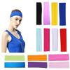 Tennis Hair Accessories Turban Sports Fitness Bandage Hair Bands Sweatband Elastic Yoga Headband