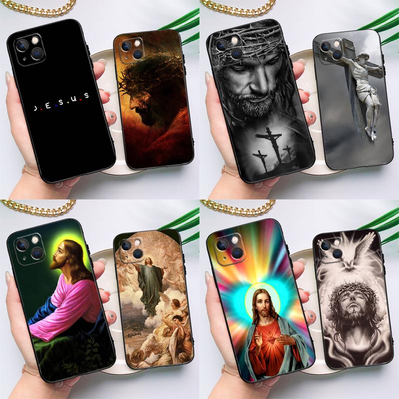 Чехол Иисус для Xiaomi Redmi Note 14 13 12 11 15 Pro Plus Redmi 15 13 10 10C 12C 13C 14C 15C Funda