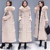 Women Winter Casual Warm Parka Jacket Solid Outwear Coat Fur Overcoat