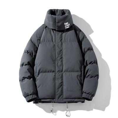 Новая мужская зимняя утепленная куртка с хлопковой подкладкой, свободная куртка