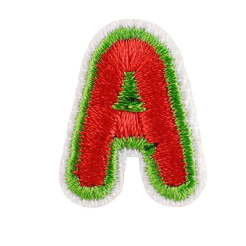 Наклейка с вышивкой AZ Мультфильм Английский Нашивки Аксессуары для одежды Аксессуары для глажения < unk > < unk > Наклейка на ткань Wappen