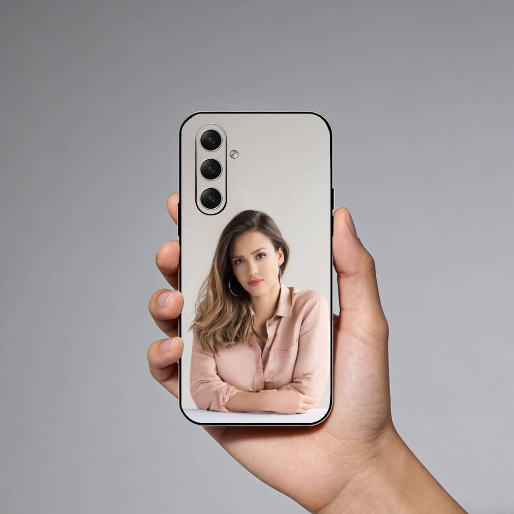 Actor J-Jessica A-Alba Phone Case For Samsung Galaxy A73,A21s,A22,A31,A52,A53,A71,A41Soft Black Shell