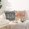 Pillowcase Boho Style Throw Pillow Cover Zipper Design Soft Cushion Case for Couch Sofa Bed Decoration