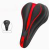 PU Leather Bicycle Saddle Cover Thicken Thicken Saddle Cover New Cushion Cover  Road Bike