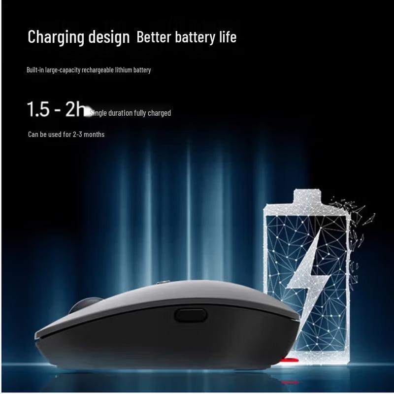 Lenovo Go Wireless Mouse with Type-C Charging