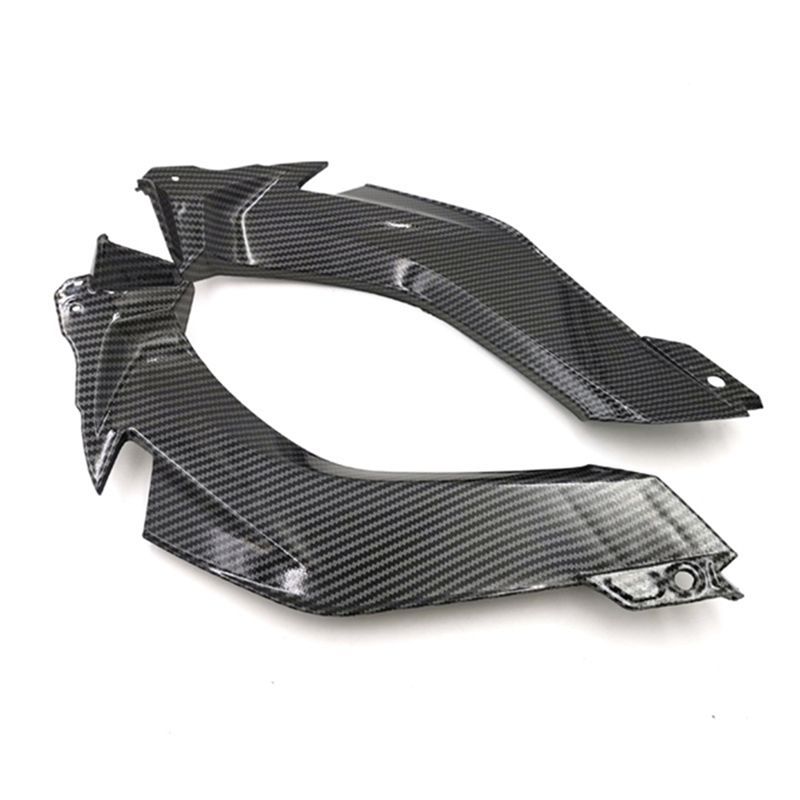 Authentic Motorcycle Front Dash Handle Bar Air Cover Fairing Carbon Fiber For Kawasaki ZX-10R ZX10R 2011-2015