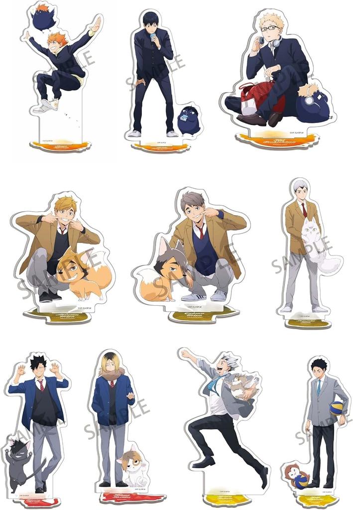 Акриловая подставка Bokuto, игровой талисман, официальная ограниченная партия товаров Haikyu!!