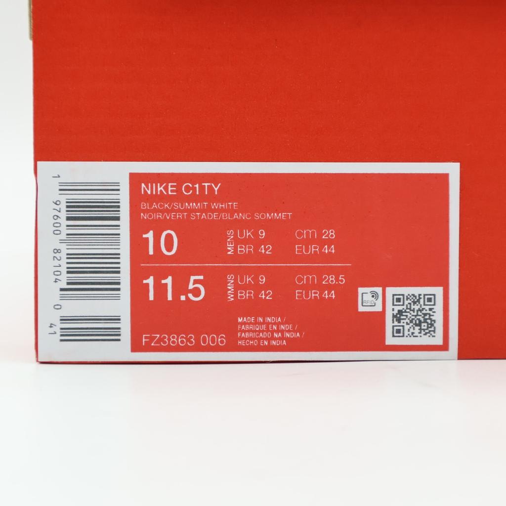 FZ3863-006 Nike C1TY Черный Стадионный Зеленый Вершинный Белый (Мужской)