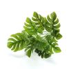 Artificial Pothos & Monstera Leaves Wall Decor for Living Room - Small Potted Greenery Arrangement