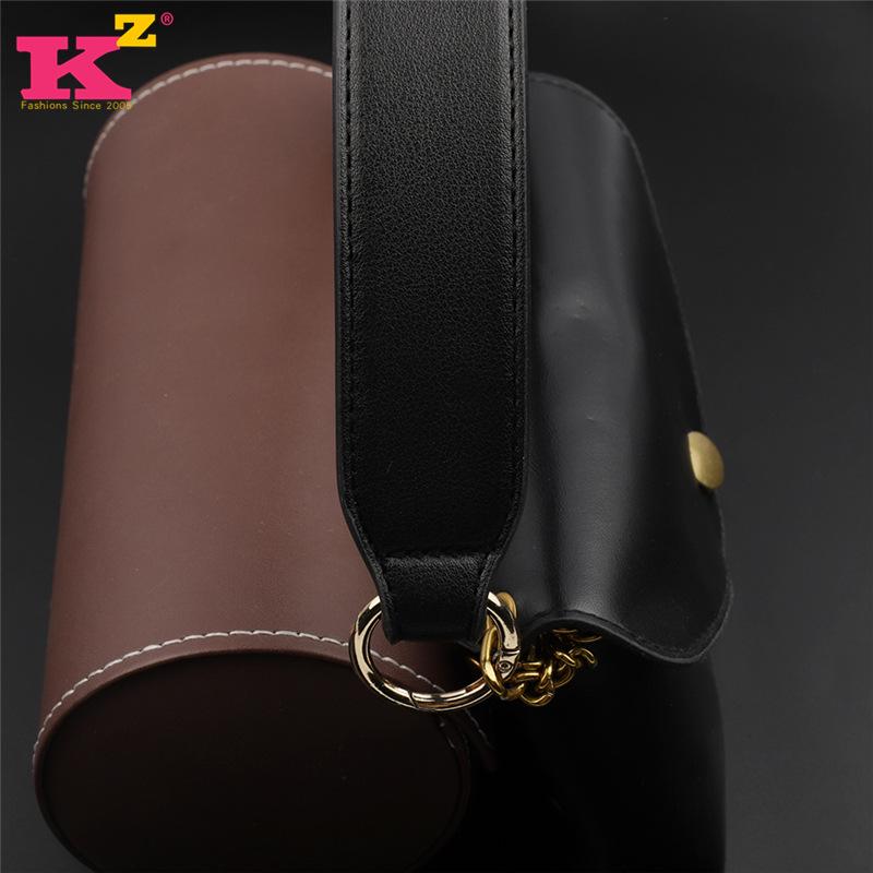 New Thickened PU Shoulder Strap with Detachable Spring Ring for Women's Handbags