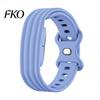 Flexible Silicone Wristband Band for Google Fitbit Air, Water Sweat Resistant Watch Sport Band, Adjustable Fitness Tracker Strap Replacement