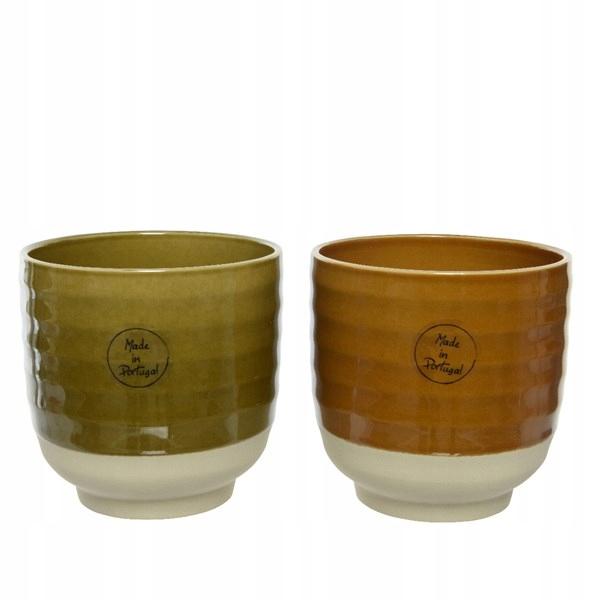 Stoneware Flower Pot, Mix