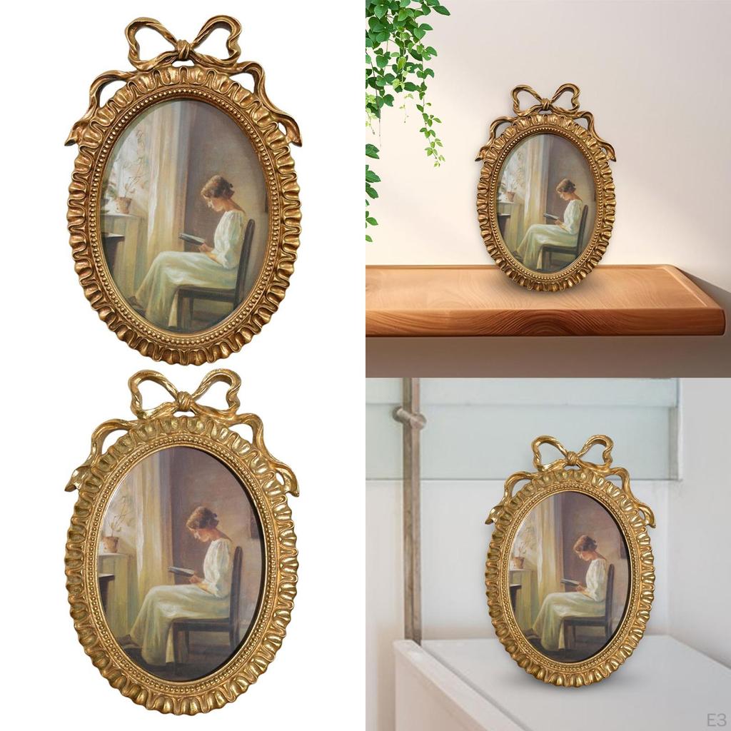Elegant Oval Photo Frame for Home And Office Decor