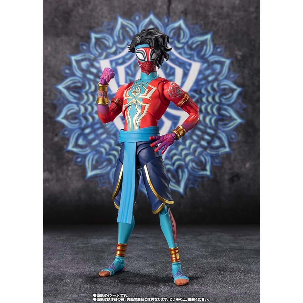 TAMASHII NATIONS Человек-паук: Паутина вселенных Человек-паук Индия S.H.Figuarts Фигурка 15 см