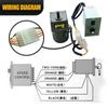 40W Micro AC Motor 110v 220v Single Phase Asynchronous Motor Gear Motor 12mm Motor Shaft+ Speed Controller 5RPM-1350RPM 50/60hz