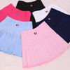 Women Spring Summer Skirt College Wind Style Aa High Waist Slim Pleated Skirt Tennis Skirt