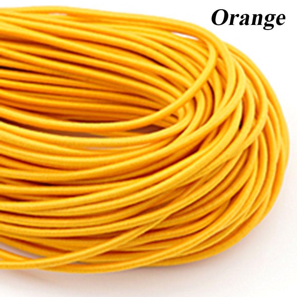 3mm 10m Nylon DIY Line Craft Elastic Band Sewing Rope Round Rubber Colorful