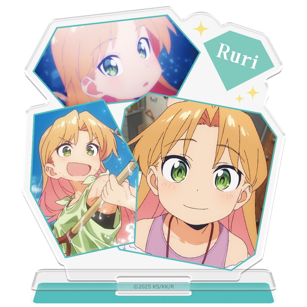 Акриловая фигурка-подставка Ruri no Jewel, персонаж Tanigawa Ruri, версия 'Сцена'.