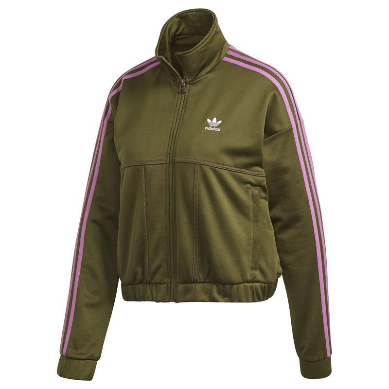adidas Куртка Originals Женская Армейский Зеленый FL4086