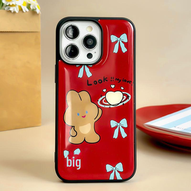 Чехол Zhitai Cartoon для iPhone 15/14 Pro Max и 16, 13, 11, Huawei Mate 60 Pro