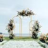 Metal Balloon Arch Stand Gold Backdrop Holder Bracket  Wedding Birthday Party Decor