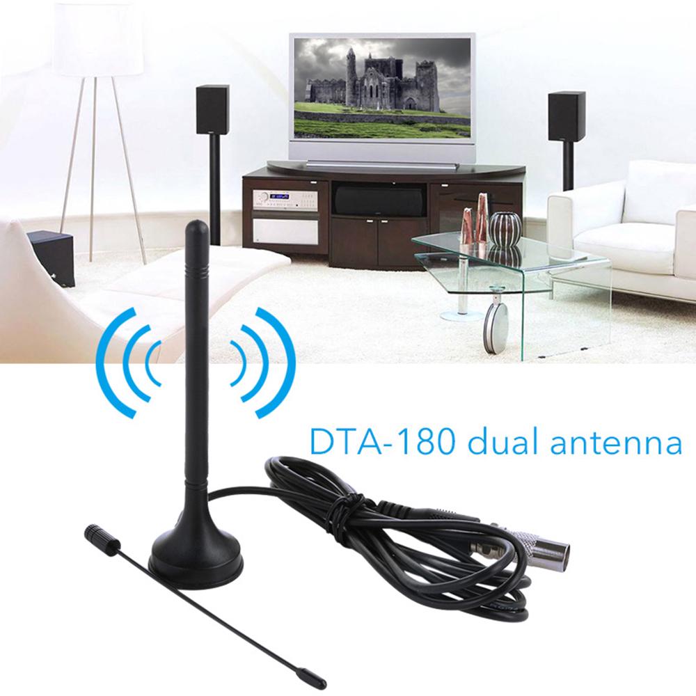 DTA-180 HD Цифровой домашний телевизор Двойная антенна Антенна DVB-T HDTV Антенна-усилитель ТВ-приставка