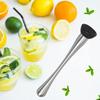 304 stainless steel bartender tamper 9 inch silver
