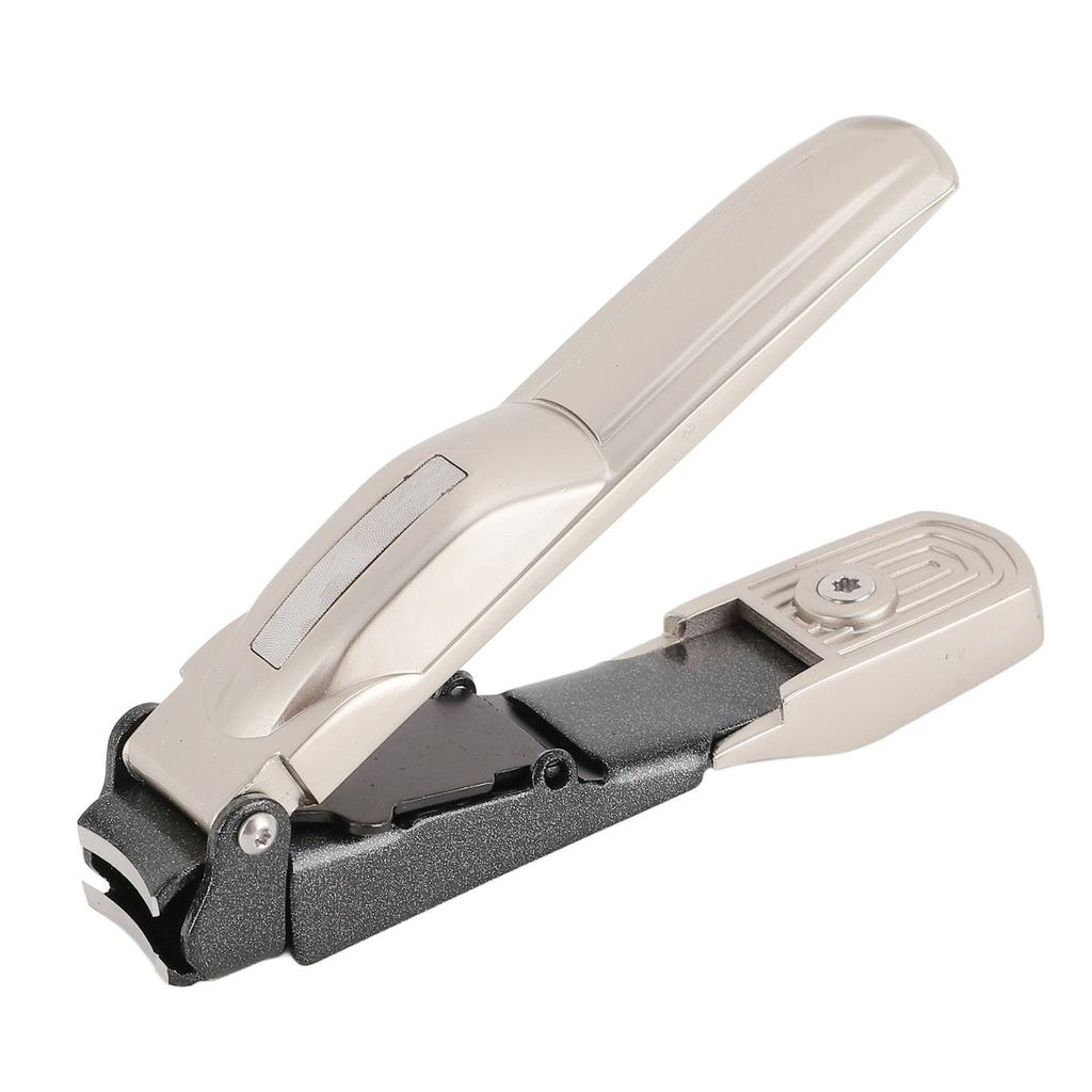 Кусачки для ногтей с широким открыванием губок, портативные кусачки для ногтей из нержавеющей стали с пилочкой для ногтей для T