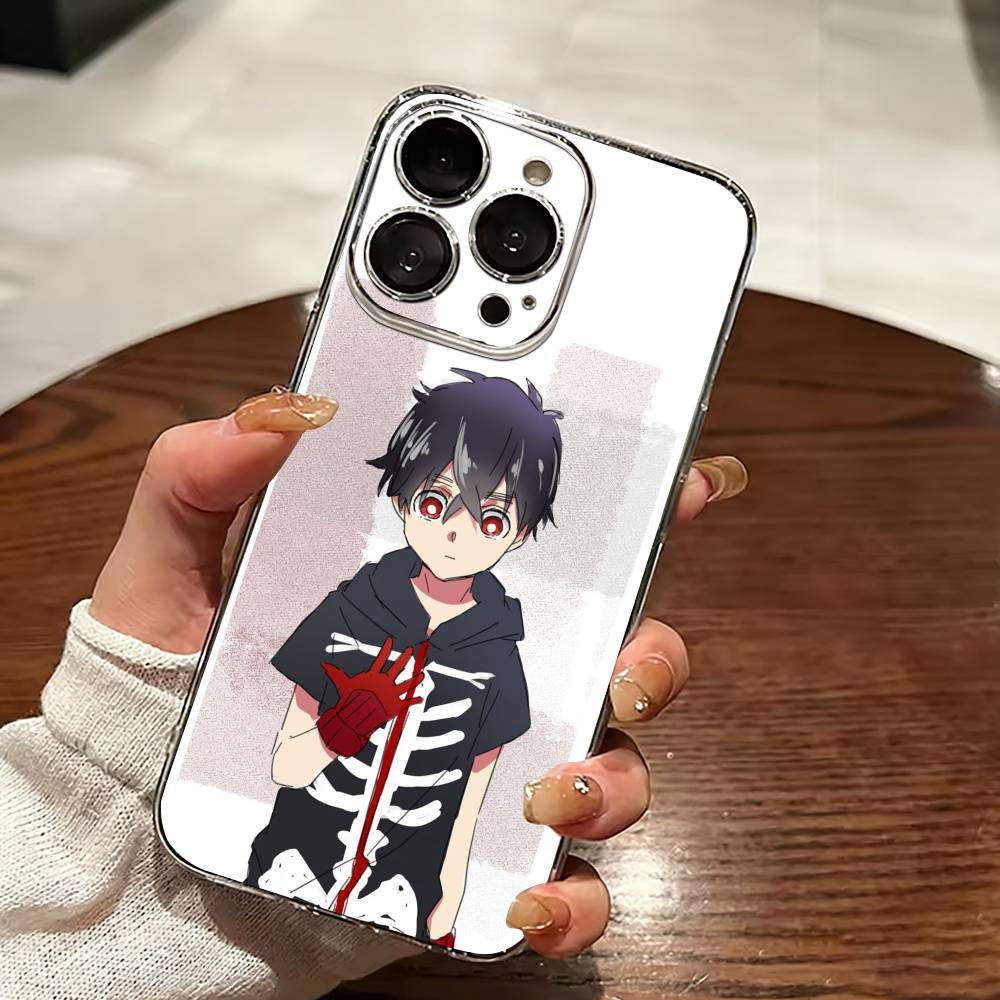 K-Kemono Jihen K-Kabane Kusaka Чехол для телефона для iPhone 17 16 15 14 13 12 11 Mini Pro Max Plus Прозрачная крышка