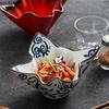 Creative Ceramic Shaped Bowl Vintage Breakfast Bowl Yogurt Bowl Fruit Salad Bowls Dessert Bowls Hotel Featured Tableware