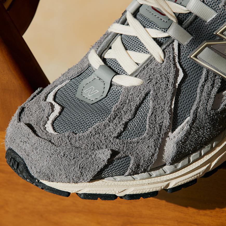 New Balance Nb 1906R Refined Future Tailored Подарочная коробка Удобная ткань Кожа Низкий верх Кроссовки для бега Унисекс кроссовки Серый M1906DA(S-BOX)