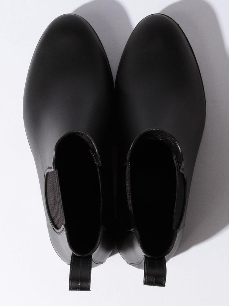 В:MING LIFE STORE by BEAMS / Ботинки и ботильоны B:MING by BEAMS Женские черные ботинки-дождевики с боковыми резинками размера L