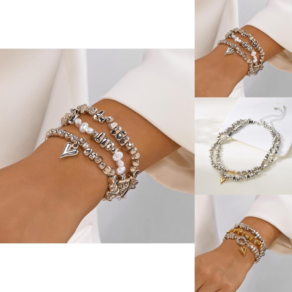 Womens Geometric Trendy Jewelry Set With Alloy Pendant In Cool Aesthetic