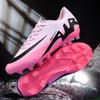New High-top Youth Pink Football Shoes, Game Shoes, Long Nails, Short Nails, Football Training Shoes, Men's and Women's Shoes