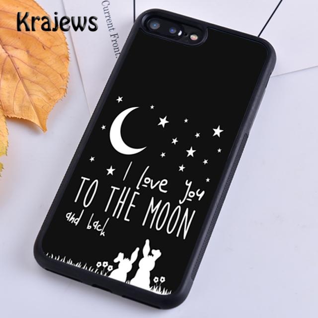 Я люблю тебя до луны и обратно Чехол для телефона для iPhone 17 Air 16 15 14 plus 12 13 pro max Fundas