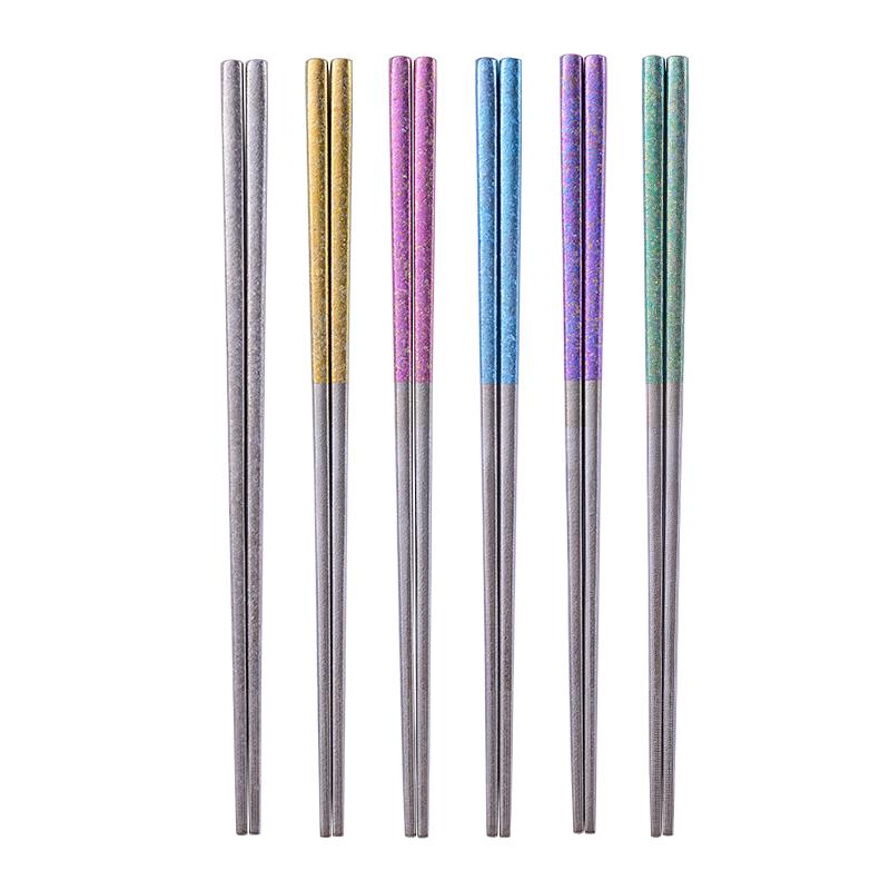 One's Member 100% Pure Titanium Chopsticks Set