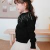 Girls Knitted Cardigan Jacket Spring and Autumn Cotton Children Knitted Cardigan