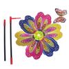 Butterfly Flower Windmill Colourful Wind Spinner Garden Yard Decoration Kids Toy