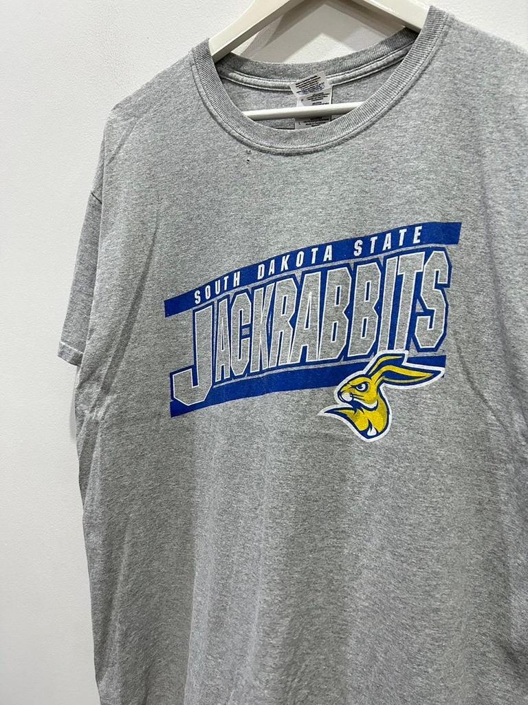 VTG South Dakota Jackrabbits tshirt size L