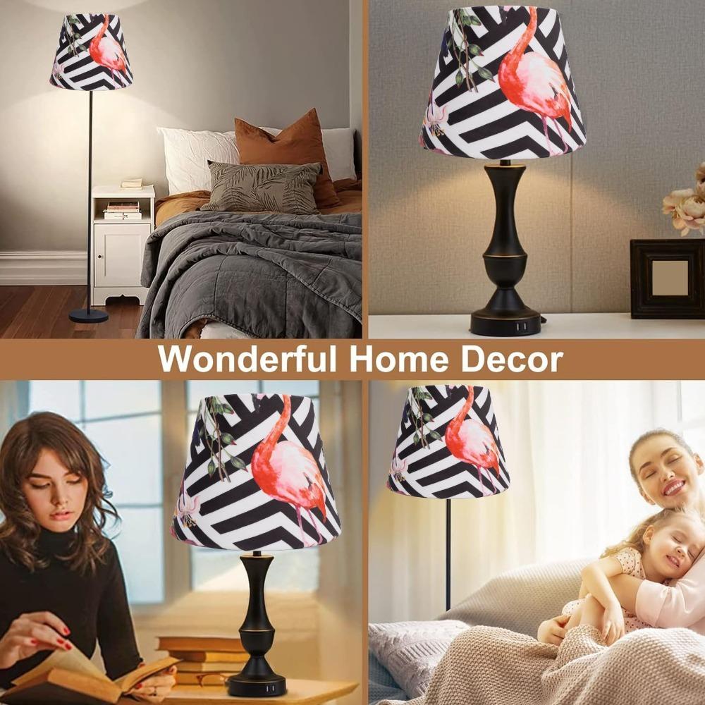 Clip On Design Lampshade Fabric Chandelier Lamp Shades Unique Wall Lamp Shade  Table Lamp