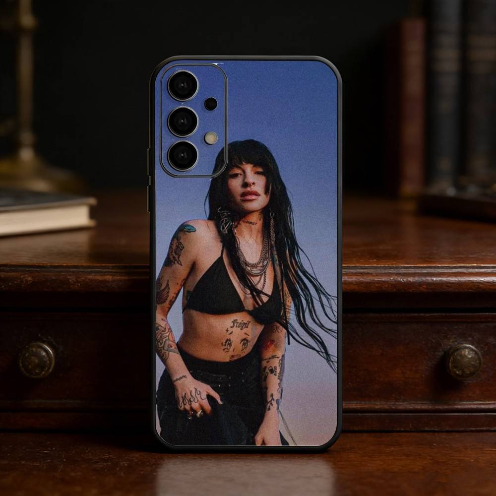 Rapper C-Cazzu Singer Phone Case For Samsung S25,S24,S21,S22,S23,S30,Ultra,S20,Plus,Fe,Lite Black Shell