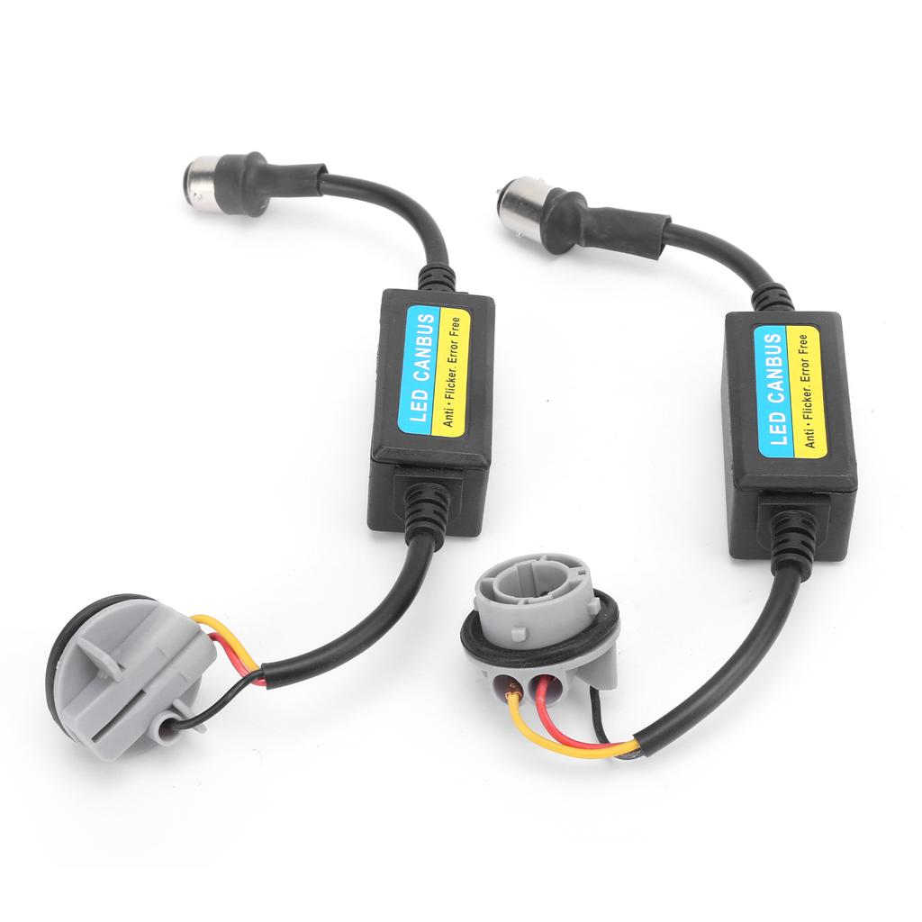 2 шт. 1157 светодиодный декодер 5 Вт 1224 В нагрузочный резистор вспышка предупреждение Canbus ошибка без отмены для автомобиля