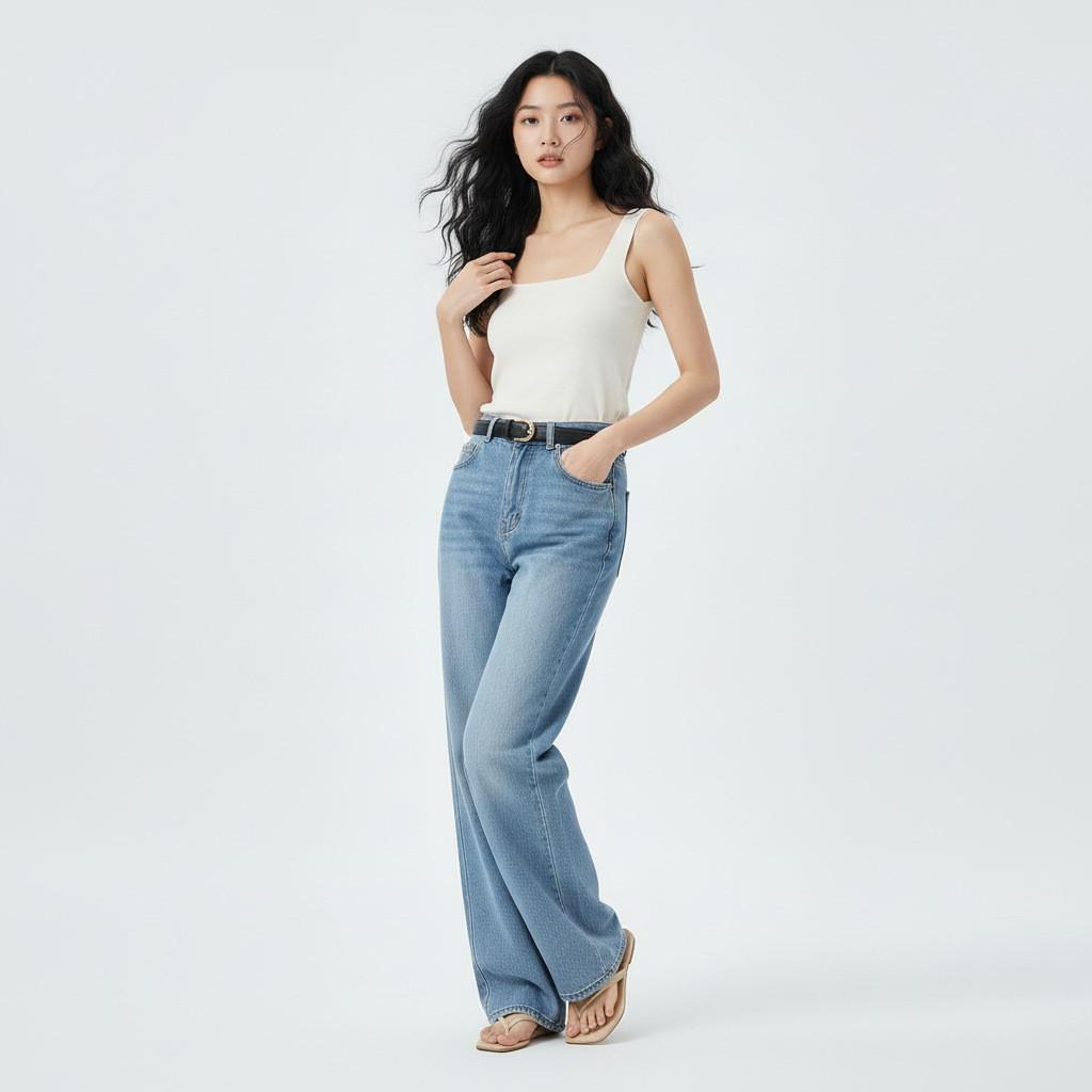 Genuine Leather Womens Slim Belt For Office And Casual Wear With Pin Buckle