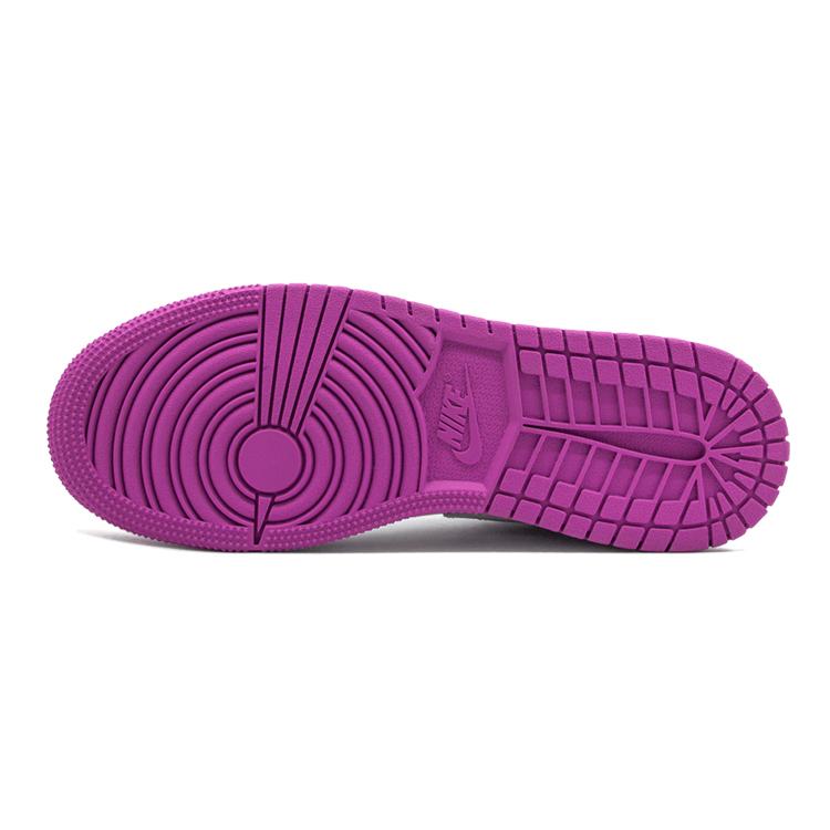 Air Jordan 1 Mid 'Fuchsia' GS 555112-100