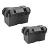 Battery Box Holder, Battery Holder with Strap, Lightweight And Anti-erosion Organizer, Battery Tray Cases for Boat, A