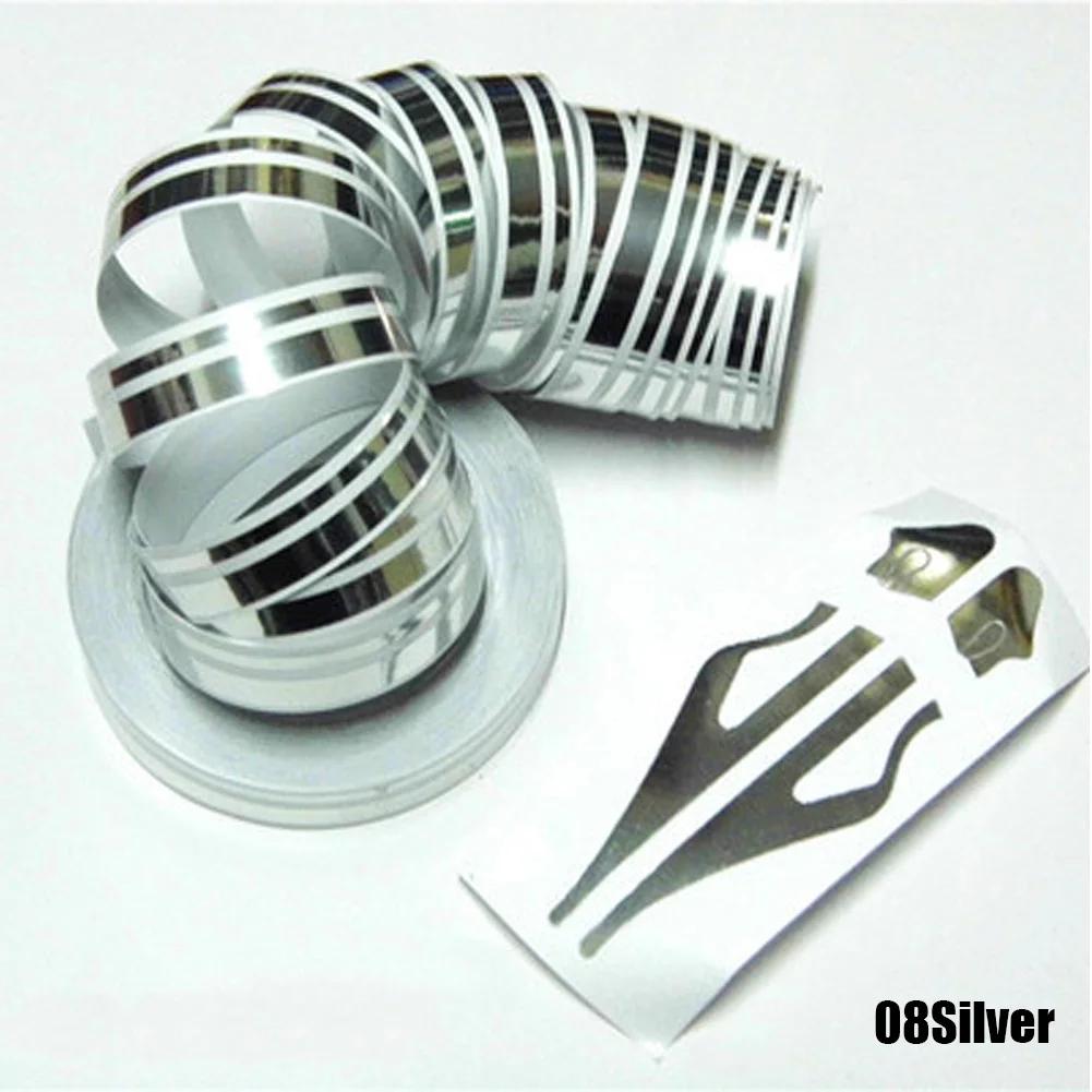 9,8 м 1 рулон Полосатая Pin Stripe Steamline Двухлинейная лента Наклейка на кузов автомобиля Виниловая наклейка Декор автомобиля Инструменты для стайлинга Многоцветная